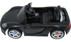 Электромобиль Porsche 911 Carrera, черный