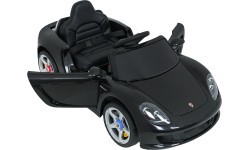 Электромобиль Porsche 911 Carrera, черный