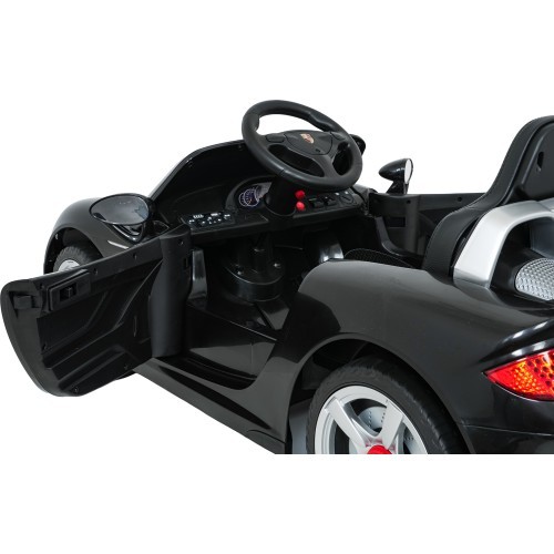 Elektromobilis Porsche 911 Carrera, melns