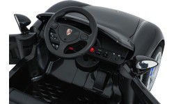 Elektromobilis Porsche 911 Carrera, melns