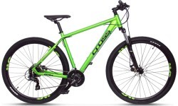 Горный велосипед Cross GRX 7 29", 21 скорость, размер 18" (46 см), зелёный