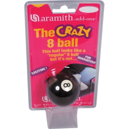 Бильярдный шар Aramith Fun Crazy №8, 57,2 мм