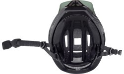 Helmet FORCE Drop // size: L-XL (58-61 cm) (black/green)