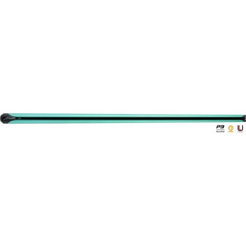 Billiard Cue, Pool, Predator P3 Teal NW, Uni-Loc, Revo Shaft, Black Vault Plate. 12.9 mm UL