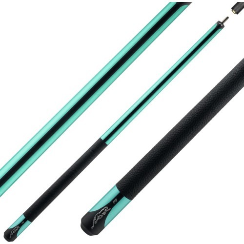 Biljarda kija Predator P3 Teal LL, Uni-Loc, Revo šahta, melna Vault Plate, 12,9 mm UL