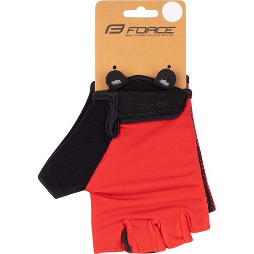 Force Fun gloves, size L (red)