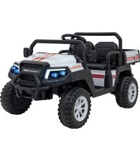 Elektromobilis Champion Pick-Up, balts