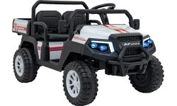 Elektromobilis Champion Pick-Up, balts