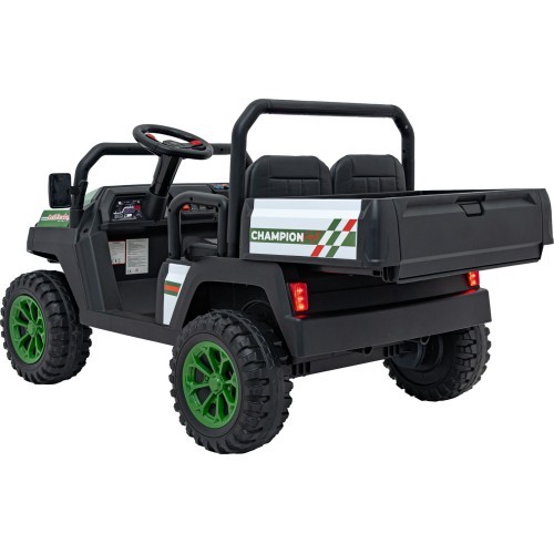 Elektromobilis Champion Pick-Up, zaļš