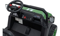 Elektromobilis Champion Pick-Up, zaļš