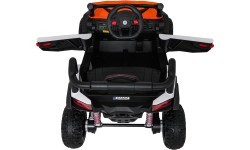 Bērnu elektromobilis bagijs Madman UTV-MX, balts