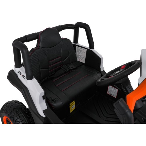 Bērnu elektromobilis bagijs Madman UTV-MX, balts