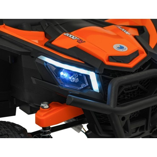 Bērnu elektromobilis bagijs Madman UTV-MX, balts