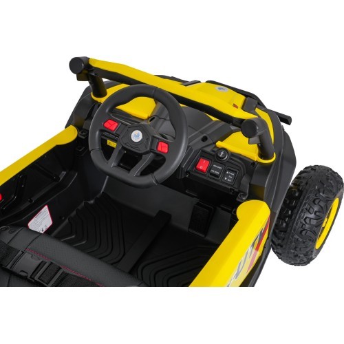 Elektromobilis Madman UTV-MX Buggy, dzeltens