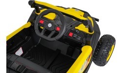 Elektromobilis Madman UTV-MX Buggy, dzeltens