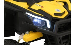 Elektromobilis Madman UTV-MX Buggy, dzeltens