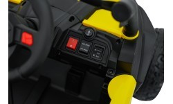 Elektromobilis Madman UTV-MX Buggy, dzeltens
