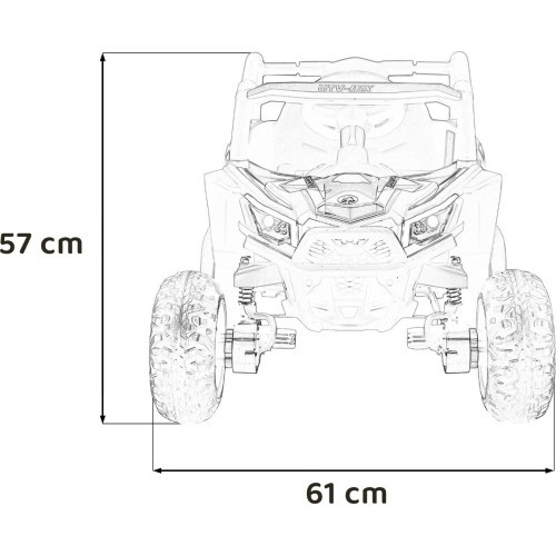 Детский электромобиль Madman UTV-MX Buggy, синий