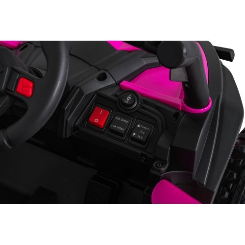 Madman UTV-MX Buggy elektromobilis, rozā