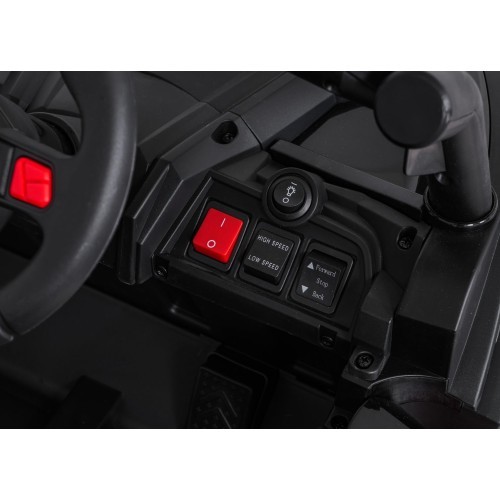 Bērnu elektromobilis Madman UTV-MX Buggy, melns