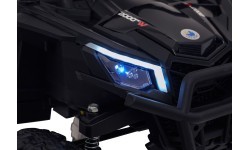 Bērnu elektromobilis Madman UTV-MX Buggy, melns