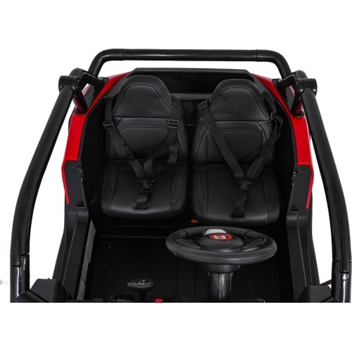 RACING Road 2000 sarkans elektromobilis