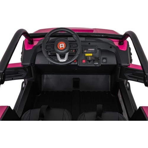 Elektromobilis RACING Road 2000, rozā