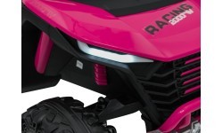 Elektromobilis RACING Road 2000, rozā