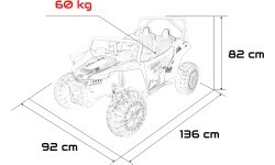 Buggy Arctic Cat WILDCAT XX Pink