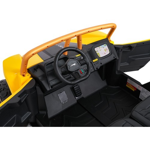 Электромобиль Arctic Cat Buggy WILDCAT XX, жёлтый