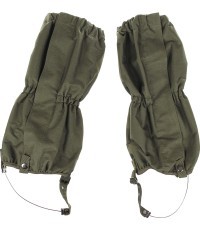 Gaiters OD green  with zip steel wire