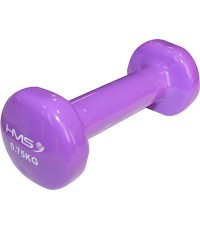Ar vinilu pārklāta hantele HMS 17023, 1 gab. - 0.75kg