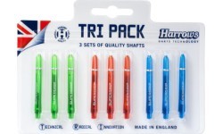Dart Shafts Harrows Supergrip Tri Pack Medium Colour