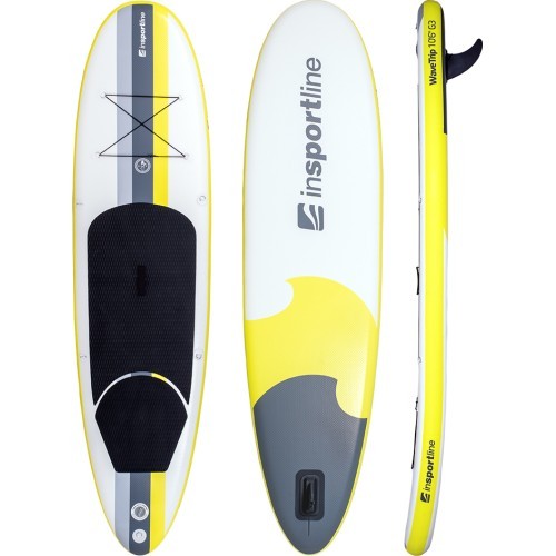 Paddle Board w/ Accessories inSPORTline WaveTrip 10’6” G3 - Yellow