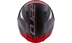 Motorcycle Helmet Cassida Aero Drome Black Pearl/Red/White/Gray