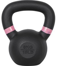 Cast Iron Kettlebell inSPORTline Powder 8 kg