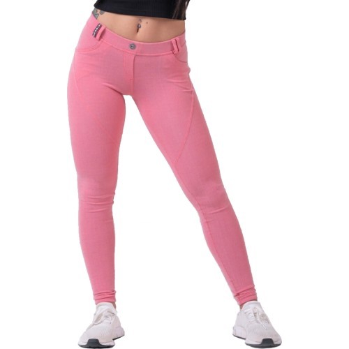 Sieviešu legingi Nebbia Dreamy Edition Bubble Butt 537 - Powder Pink