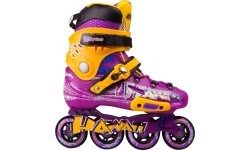 Fiksēta izmēra skrituļslidas Baud BD276 - Violet-Yellow