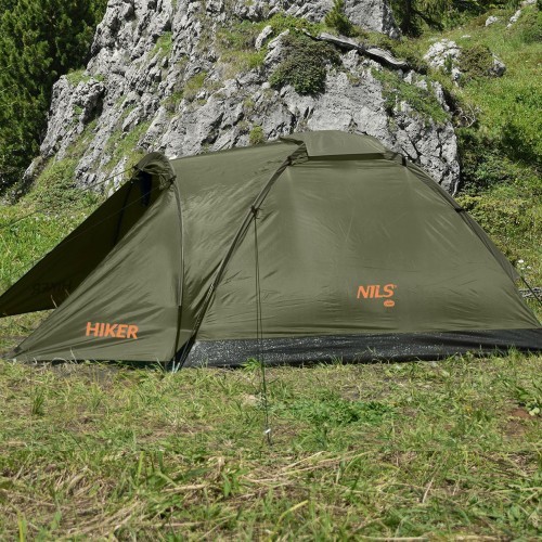 Туристическая палатка Nils Camp Hiker NC6010, хаки