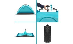 NC4802 AUTOMATIC TENT BLUE NILS