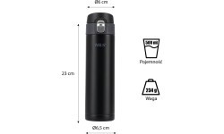 NCB28 BLACK THERMAL CUP NILS