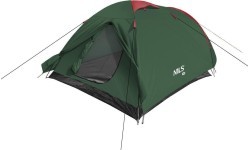 Kempinga telts Nils Camp Rocker NC6013, zaļi sarkana