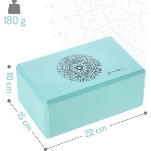 YOGA SET HMS MINT MAT TPE YM10 + BLOCK KJ02 + STRAP SJ02