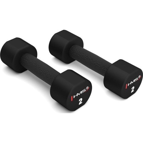 HPT POLYURETHANE DUMBBELLS TPU HMS - 2 x 2 kg