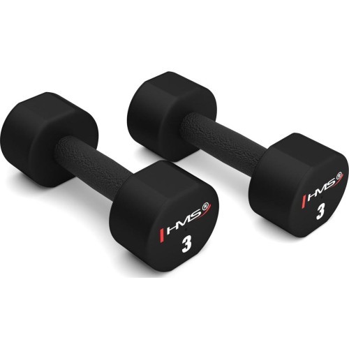 HPT POLYURETHANE DUMBBELLS TPU HMS - 2 x 3 kg