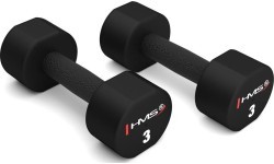 Poliuretāna TPU hanteles HPT HMS - 2 x 3 kg
