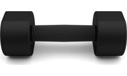 Poliuretāna TPU hanteles HPT HMS - 2 x 3 kg