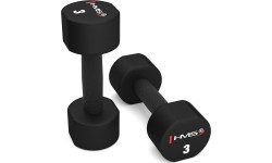 HPT POLYURETHANE DUMBBELLS TPU HMS - 2 x 3 kg