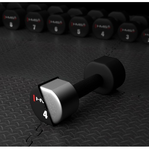 HPT POLYURETHANE DUMBBELLS TPU HMS - 2 x 4 kg