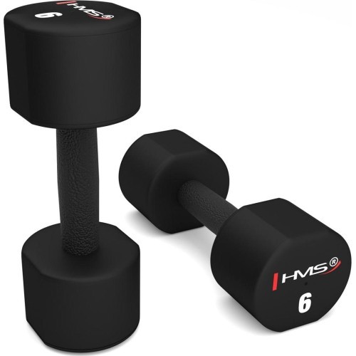 HPT POLYURETHANE DUMBBELLS TPU HMS - 2 x 6 kg